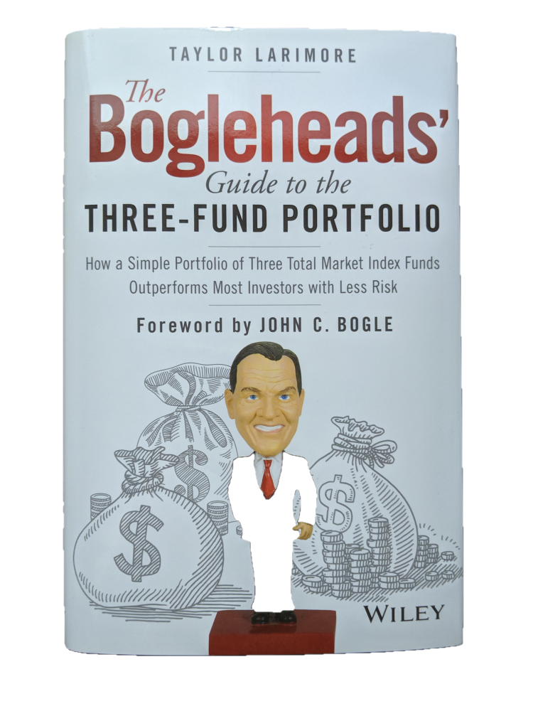 book cover: Larimore's Three Funds Portfolio